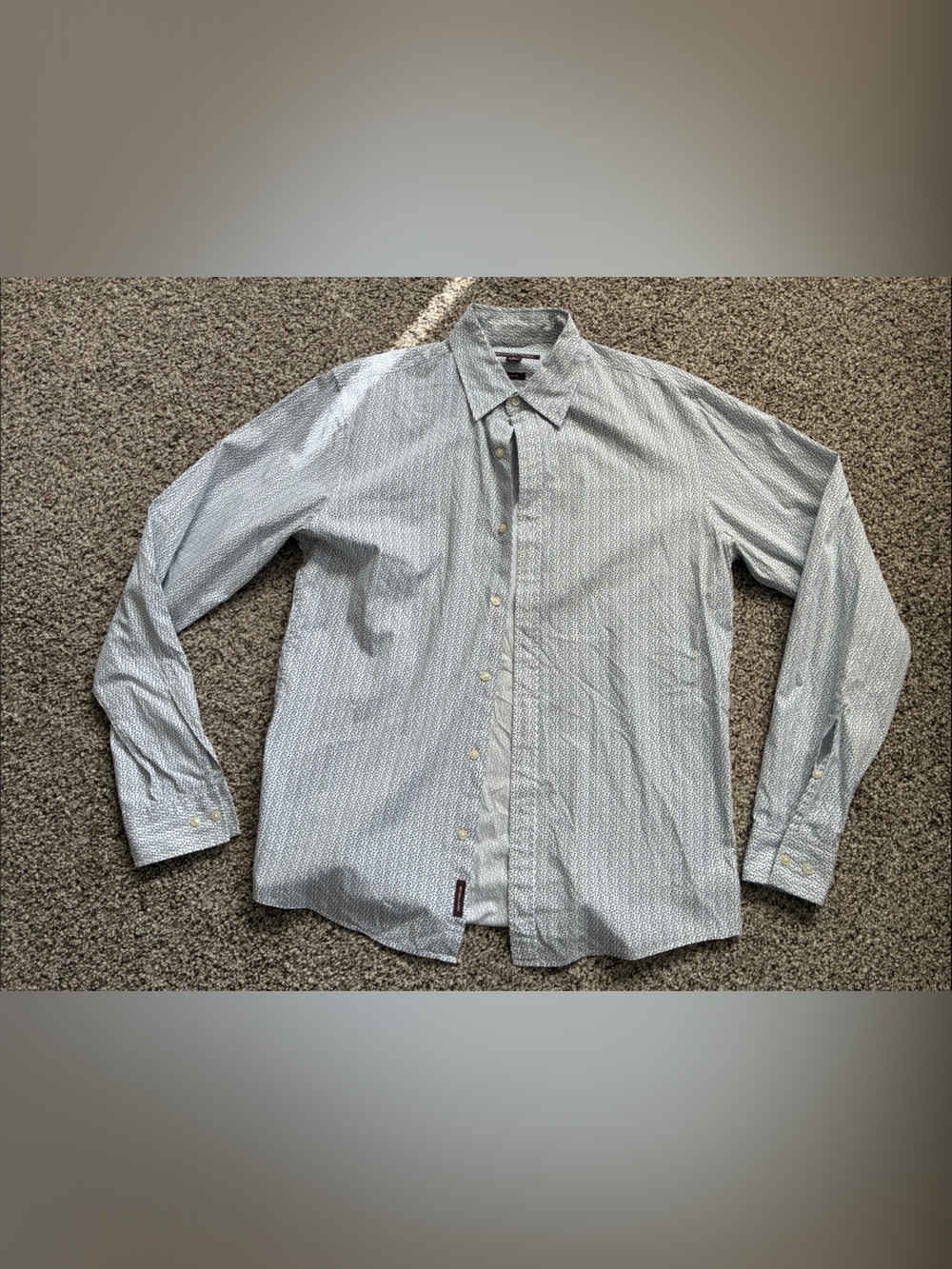 ⭐️ MICHAEL KORS Men's Long-Sleeve Button-Up Shirt